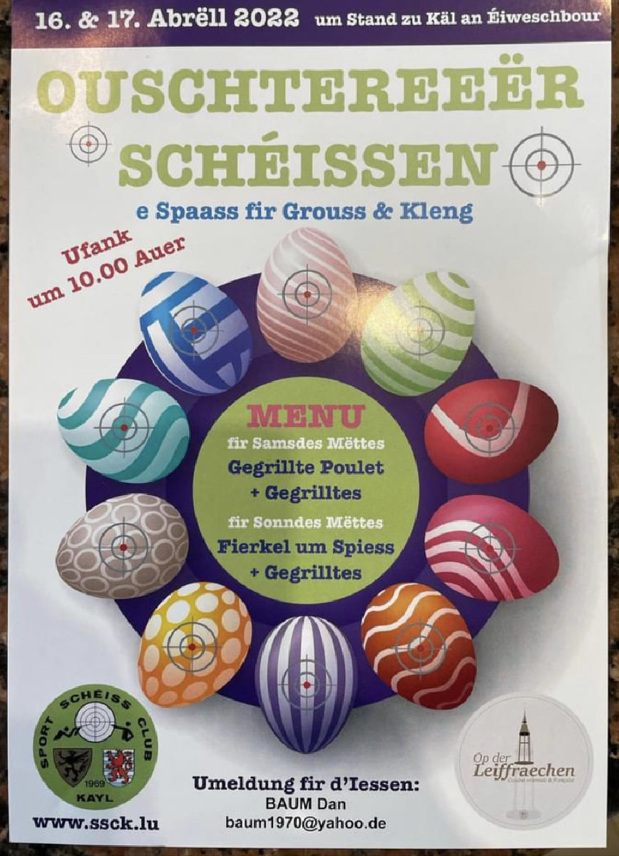 SSCK - Ouschtereeër-Schéissen 
