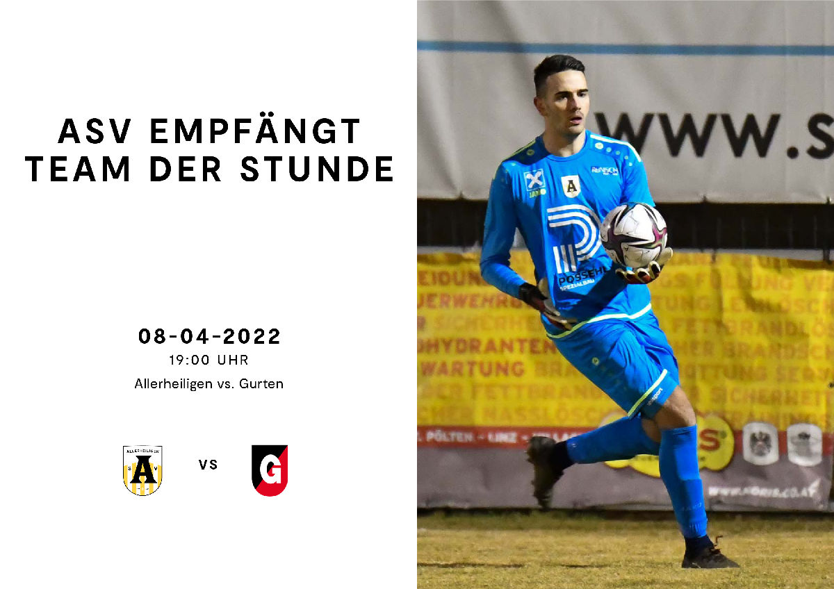 Formstarke Union Gurten kommt nach Allerheiligen