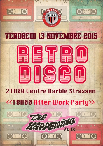 Retro Disco Party den 13/11/2015