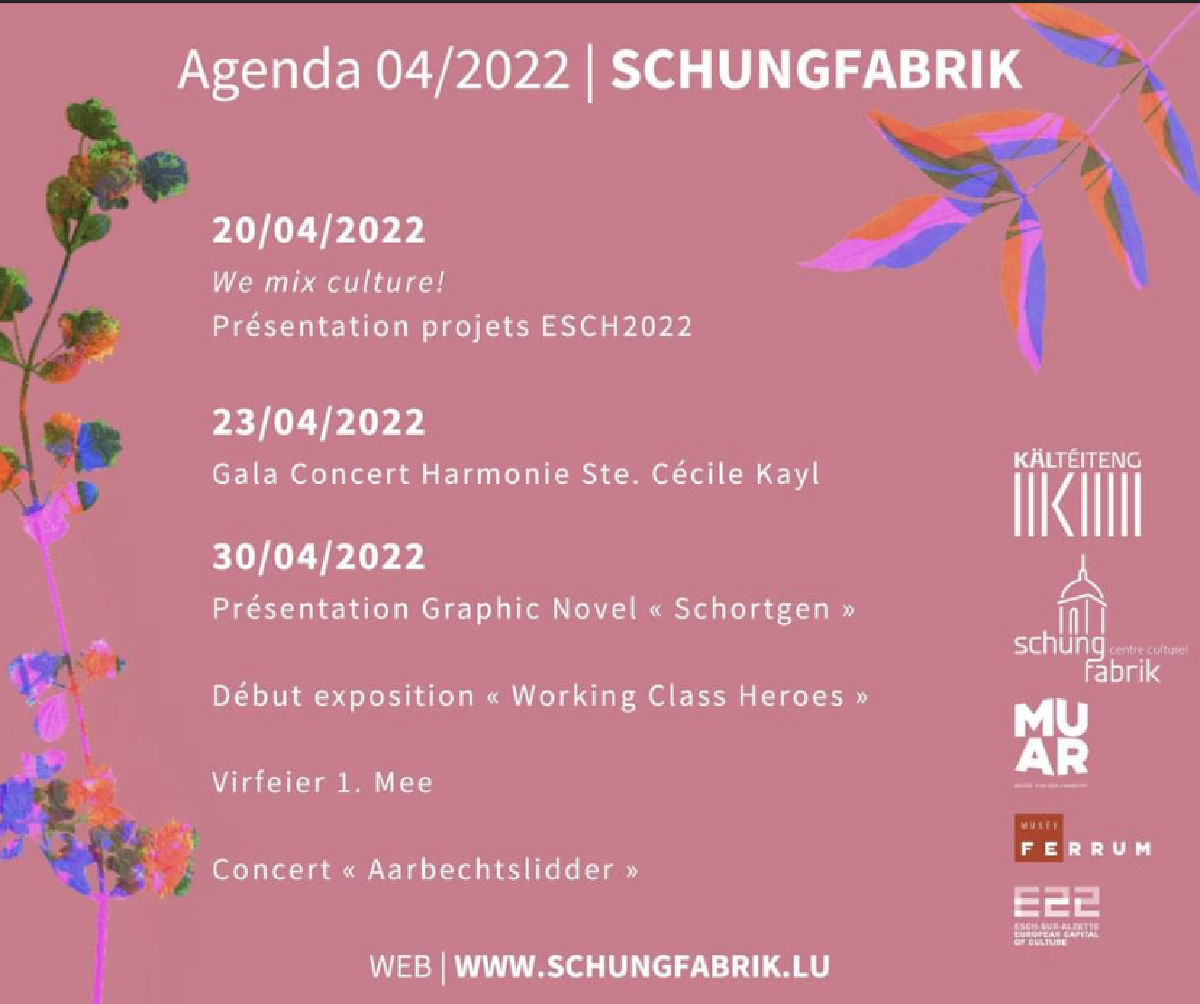 Abrëll-Manifesta Schungfabrik