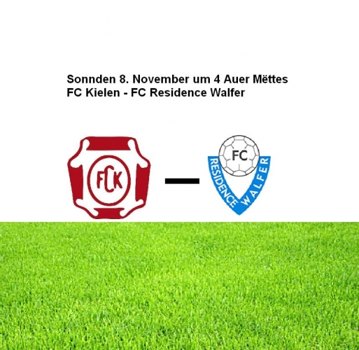 Sonnden 8. November Kielen - Walfer