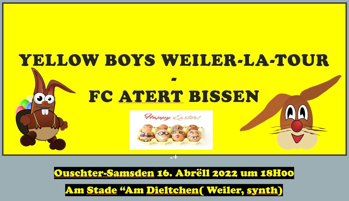 25. Spilldag Promotion d'Honneur an 