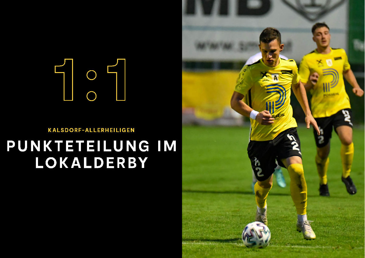 Derby gegen Kalsdorf endet ohne Sieger