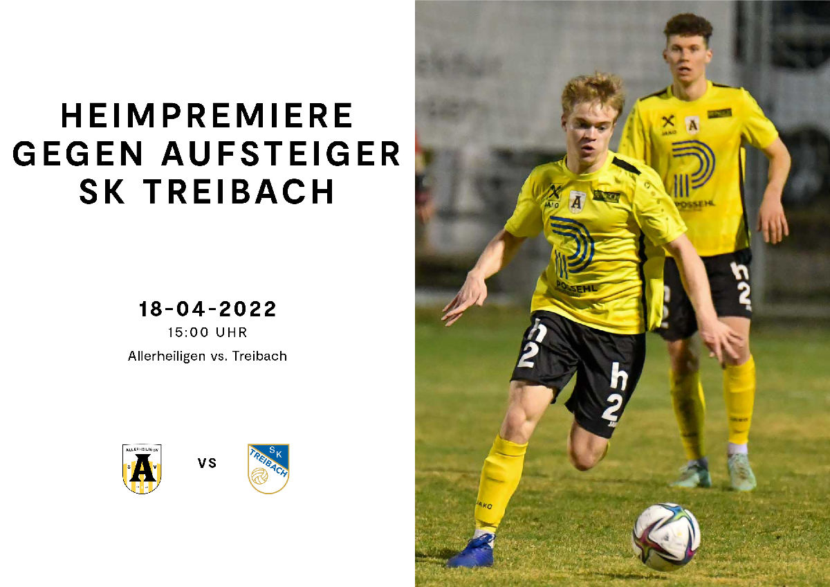 Heimpremiere gegen den SK Treibach