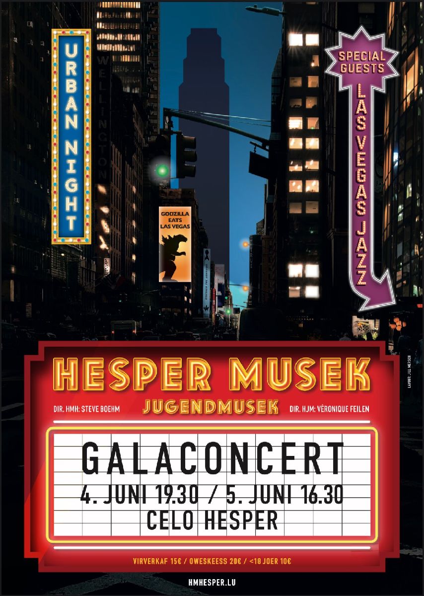 Galaconcert HJM & HMH vum 4. a 5. Juni