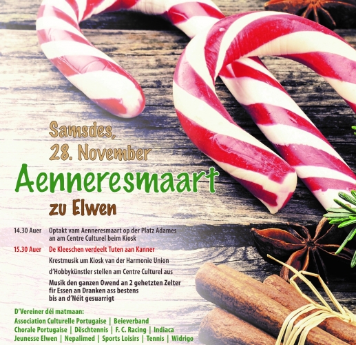 Programm vum 27. bis 29.November 2015