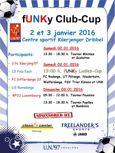 2 + 3 Januar 2016 fUNKy Clup Cup...