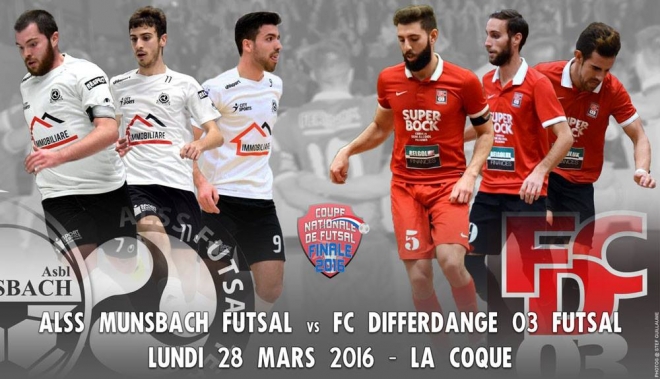 FINALE FUTSAL...SAVE THE DATE 28 MARS 2016