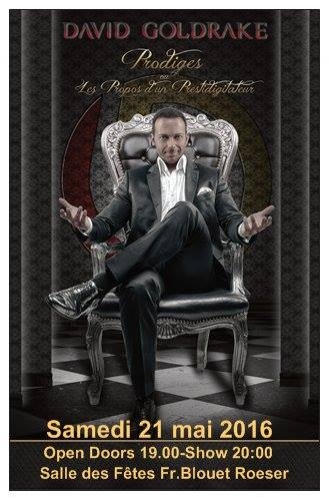 David Goldrake - 21 mai à Roeser