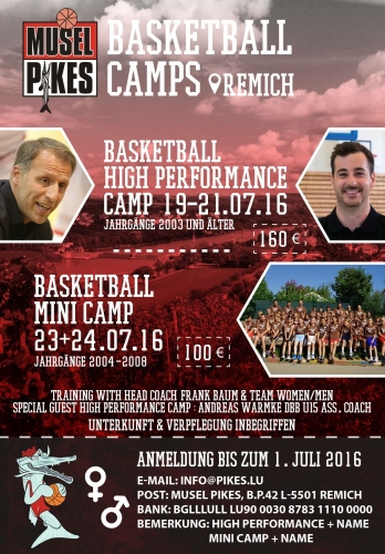 PIKES CAMPS 2016