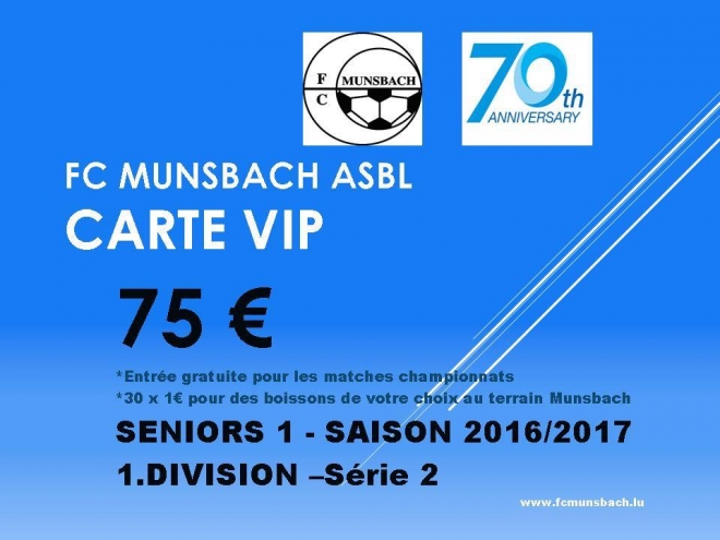 VIP-Membership 2016/17