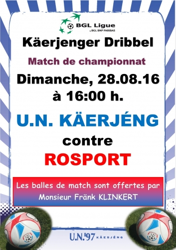 4 Spilldag UNK-Rosport...