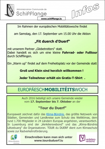 Fit duerch d'Duerf Fit duerch d'Duerf