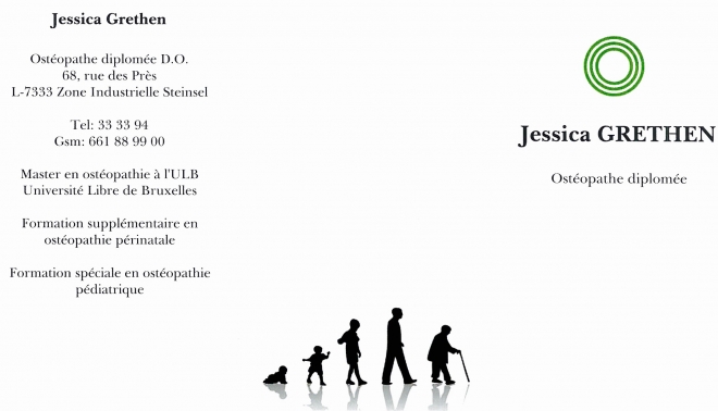 Ostéopathe diplomée JESSICA GRETHEN Ostéopathe diplomée JESSICA GRETHEN