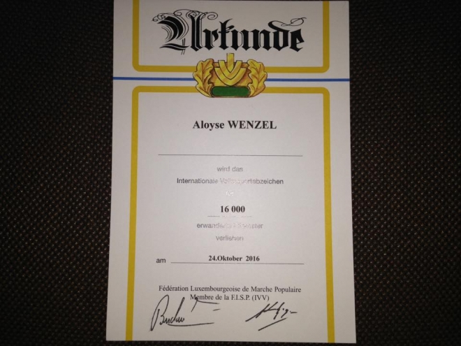 Wanderauszeichnung Wanderauszeichnung