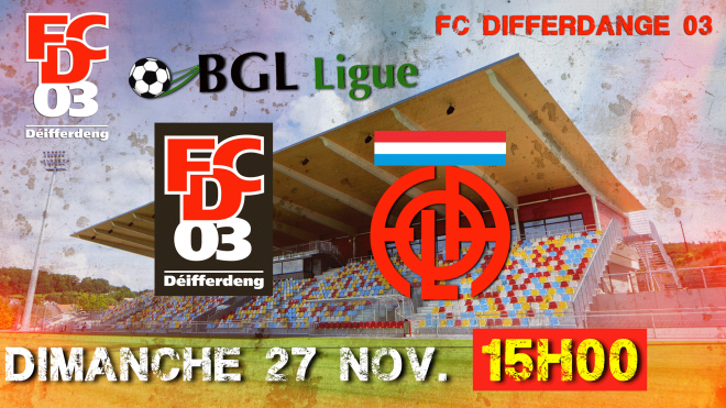 FC Déifferdeng 03 - Fola Esch