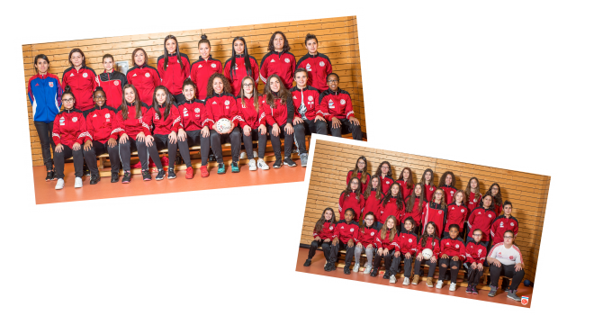 Happy new year de la part de nos équipes dames du CS FOLA Esch