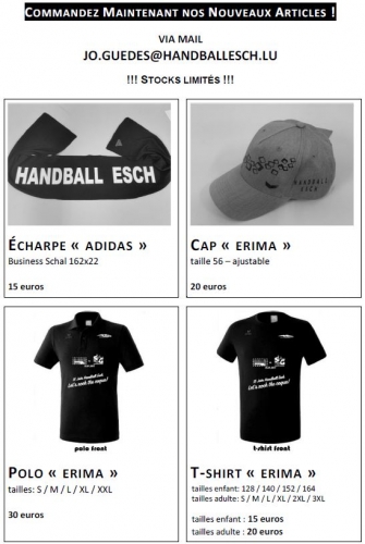 T-Shirt  Handball Esch