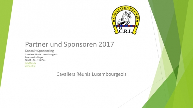 Sponsoring CRL 2017