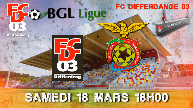 FC Déifferdeng 03 - FC RM Hamm Benfica