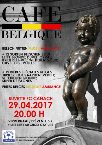 Cafe de Belgique zu Kanech den 29.Abrell 2017