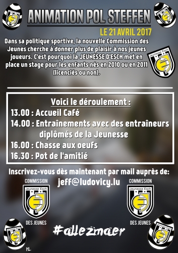 OUSCHTEREN FIR D'KANNER OP DER JEUNESSE