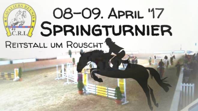 Zeiteinteilung Springturnier Roost 08-09.04.17