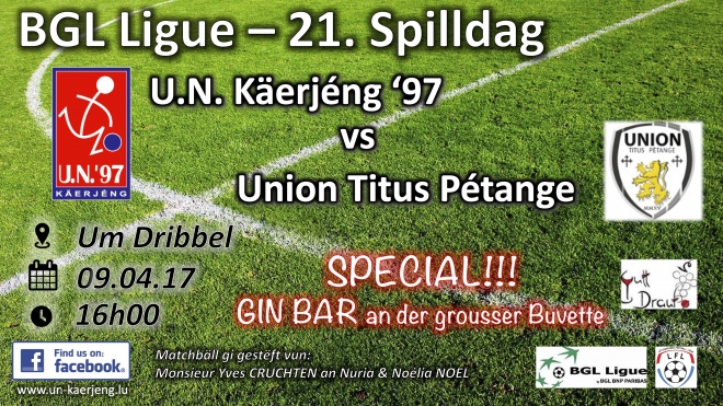 U.N. Käerjéng '97 - Union Titus Péiteng