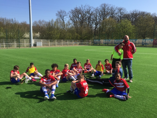 Nos poussins du CS FOLA en 1/8 coupe :-) cet après-midi FOLA - RMHB à 16hrs stade Emile Mayrisch