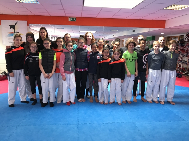 Taekwondo Stage zu Rotterdam bei Abdel Kwan