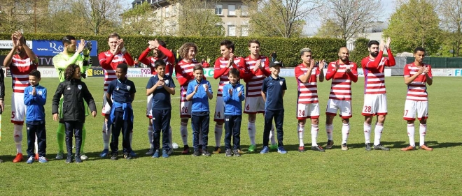 Mercredi 26/04/2017 1/2 finale CdL CS FOLA - RFCUL au stade Emile Mayrisch à 20 heures