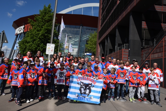 The Huskies were at 2017 IIHF Hockey World Championship in Cologne, Mai 13th.