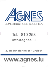 AGNES Constructions Succ S.A.