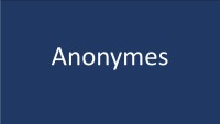 Anonymes