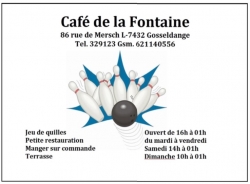 CAFE DE LA FONTAINE