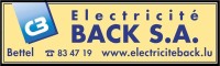 Electricité Back SA