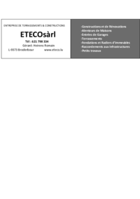 Eteco sàrl