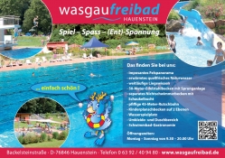 Wasgaufreibad Hauenstein