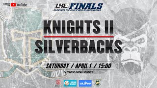 01/04/2023: Beaufort Knights II vs Silverbacks LIVESTREAM