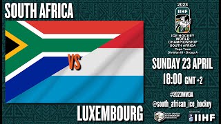 23/04/2023 South Africa vs Luxembourg