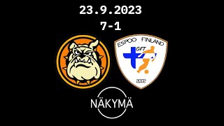 Maalikooste 23.9.2023 Futsal Mad Max - GFT 7-1