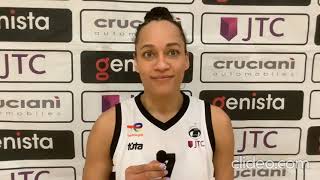 #LADIES - PostGame Interview with Mia Loyd - T71 vs Amicale (101-67)